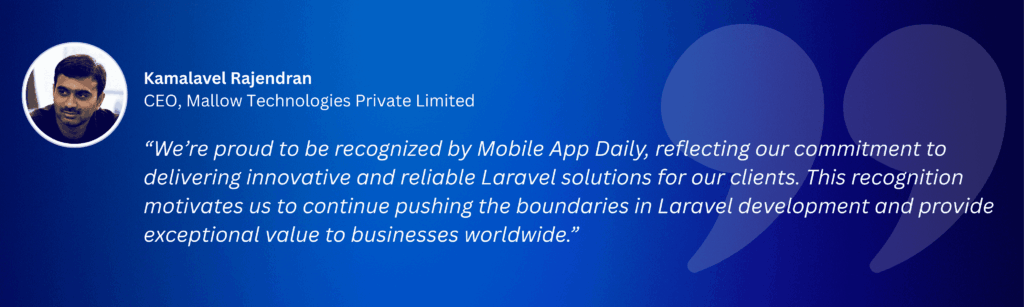 mobile app daily - Laravel