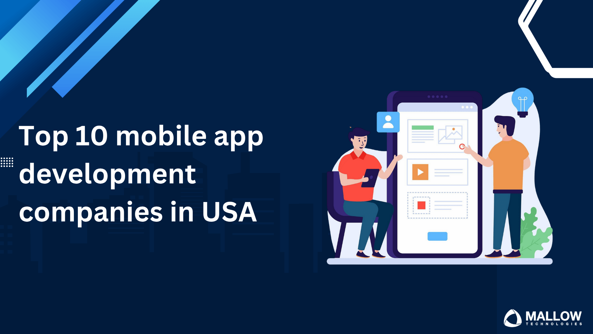 Top 10 mobile application development companies in USA