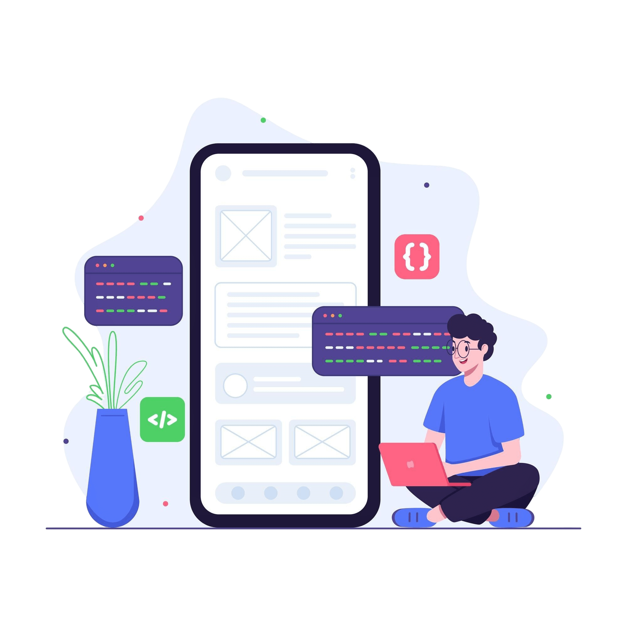 - Web and mobile app development company