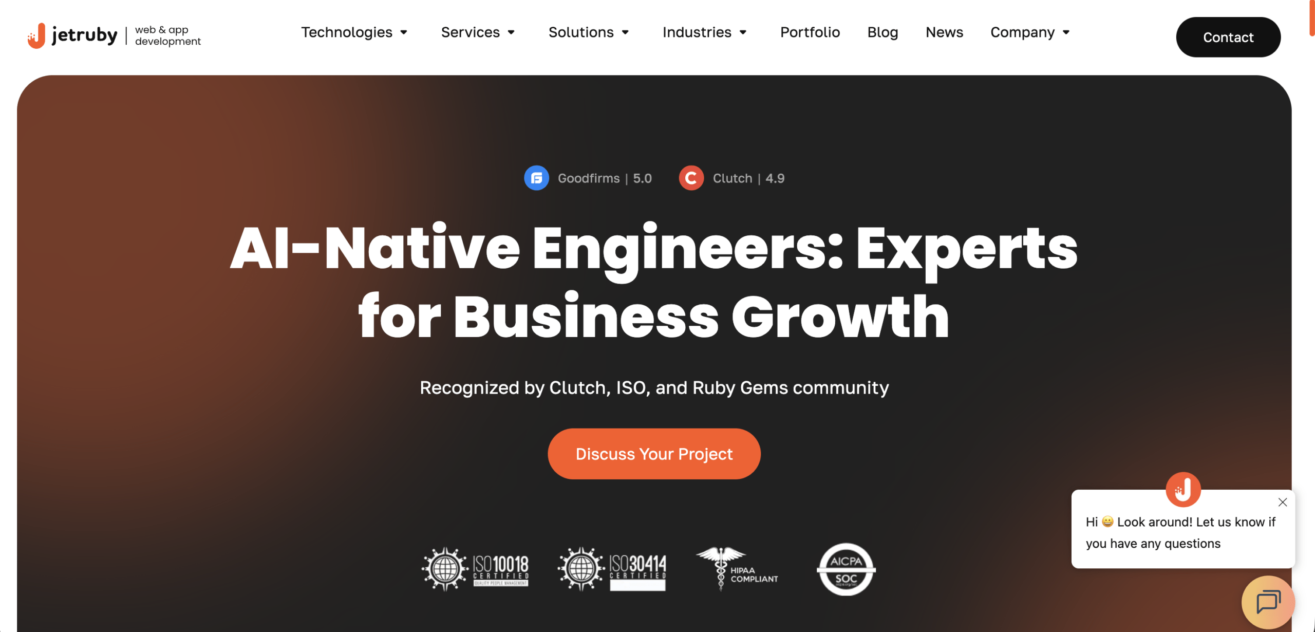 - Web and mobile app development company